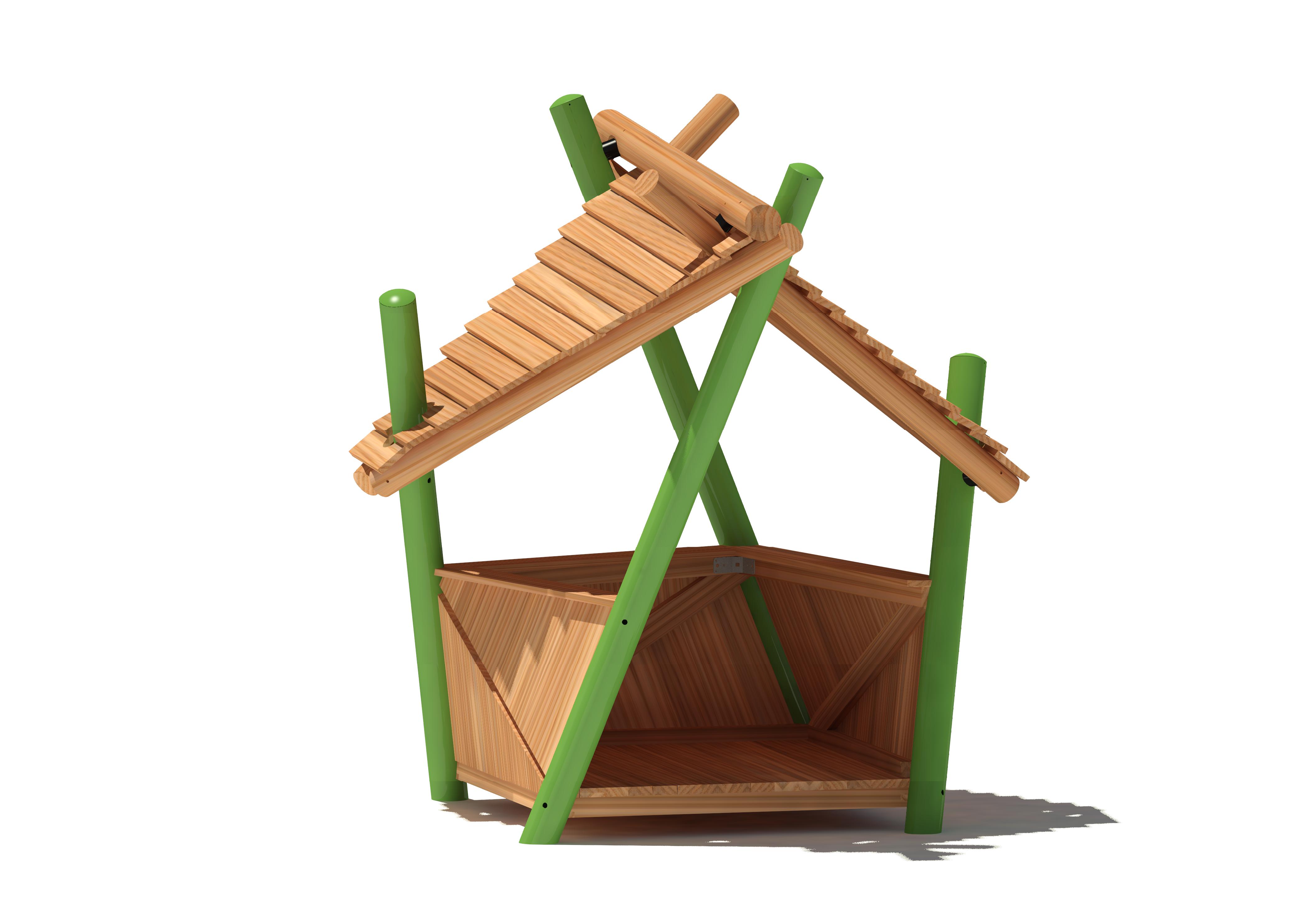 Spielhaus Fiasko Piccolo 1000 Ansicht 6
