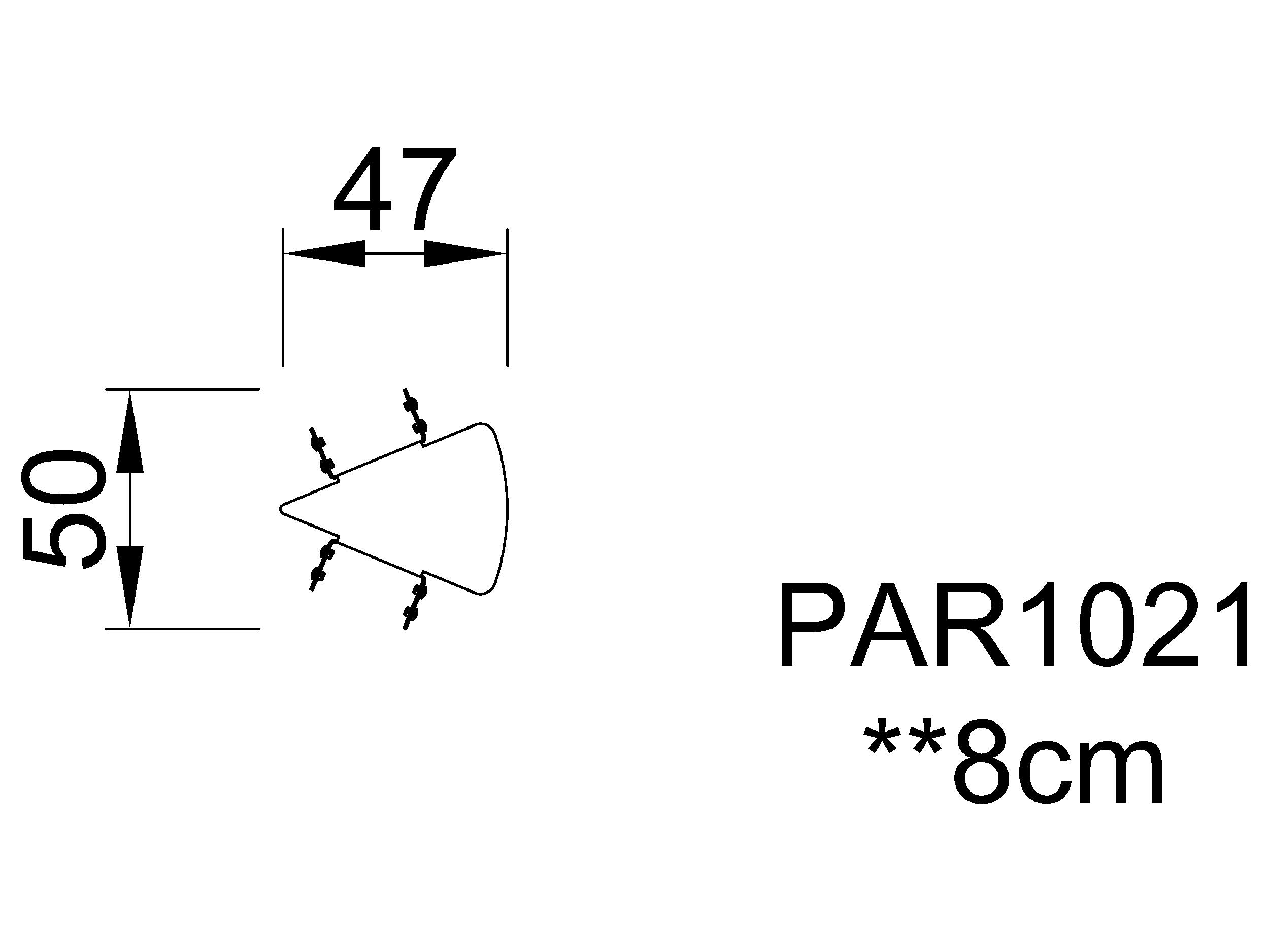 Rumba Verbindungselement 45° PAR1021 Ansicht 3