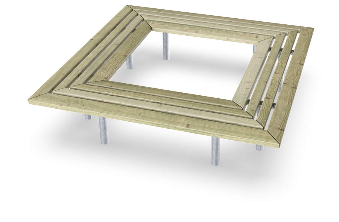 Anita Vierkant Bank PAR1055 Ansicht 3