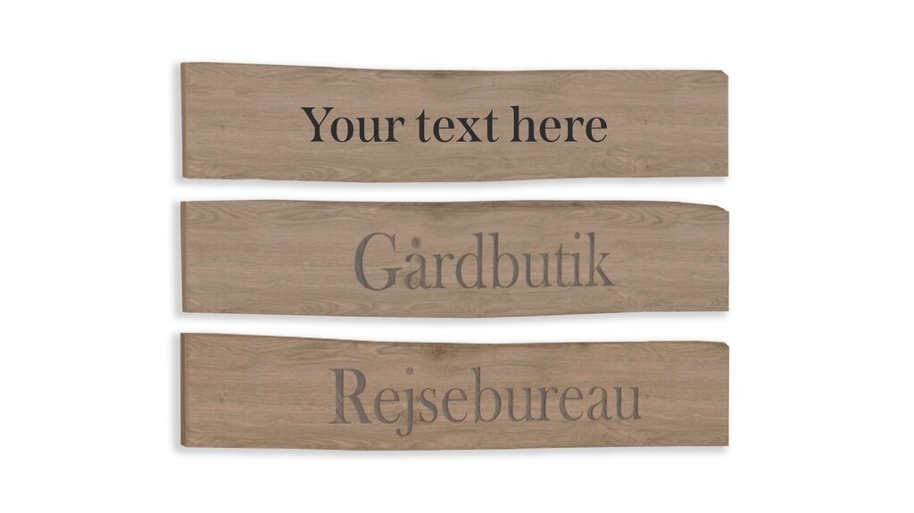 Schild Ansicht 2