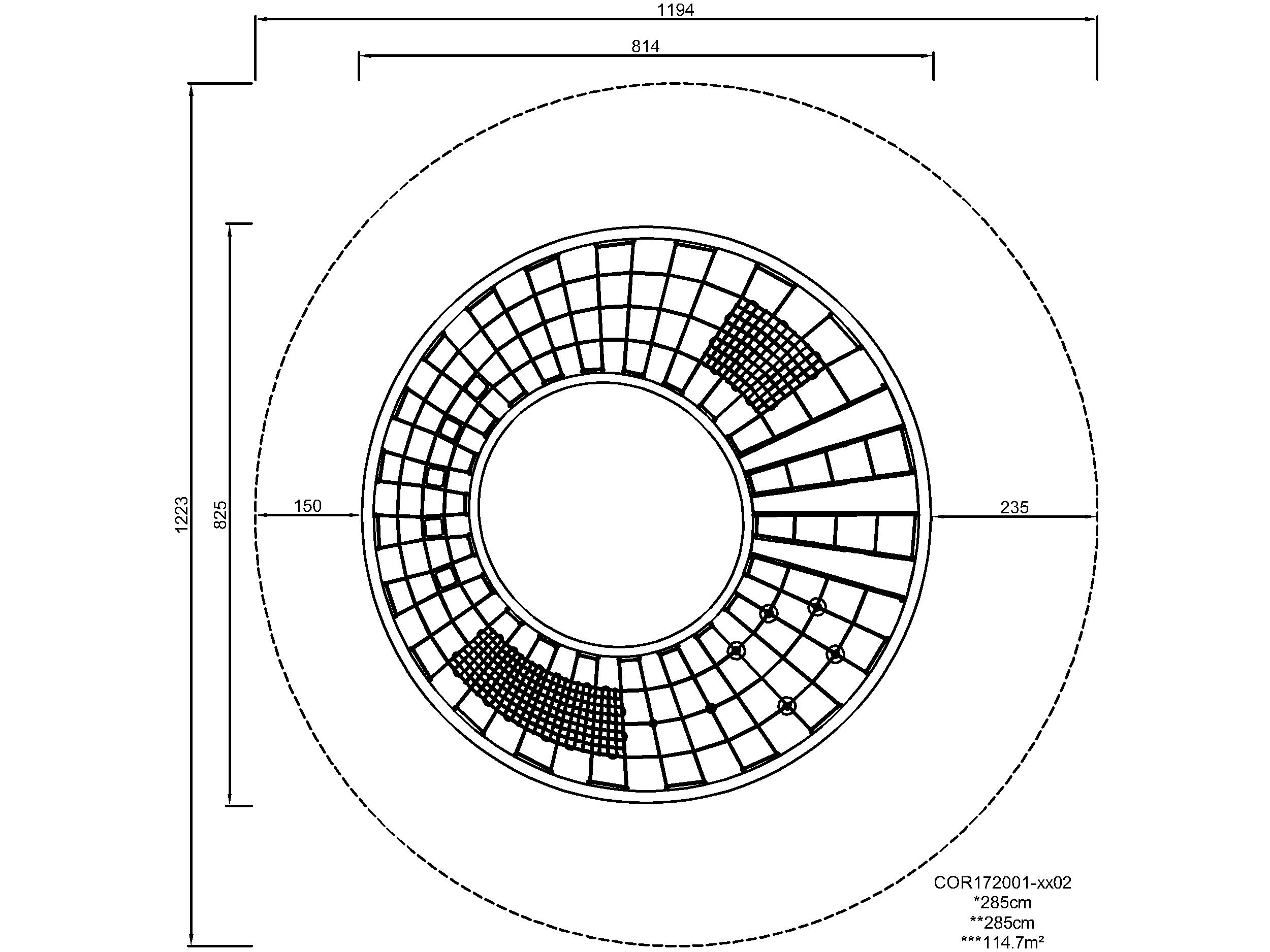 Mega-Frisbee COR17200 Ansicht 4