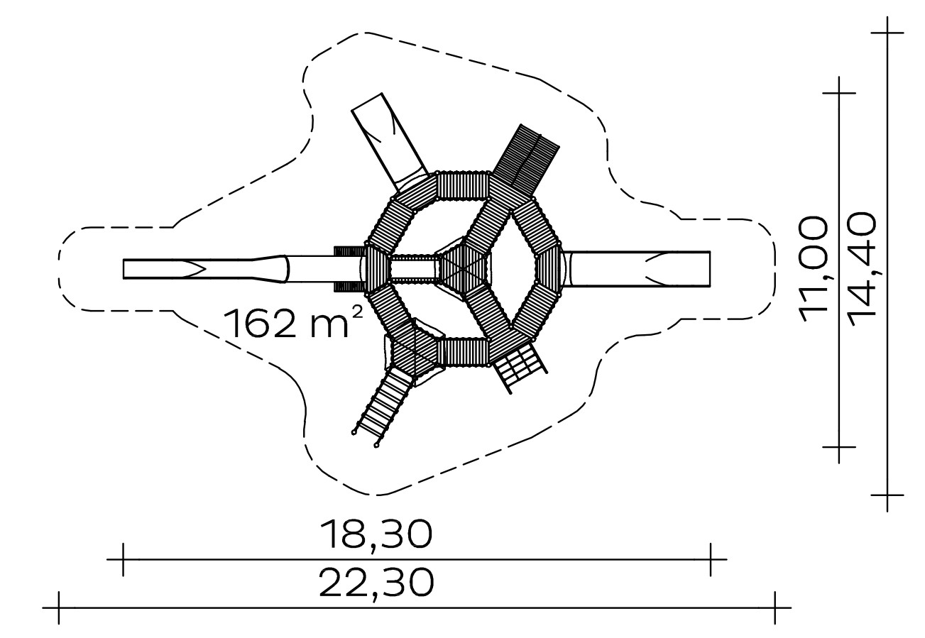 Spielburg Ansicht 3