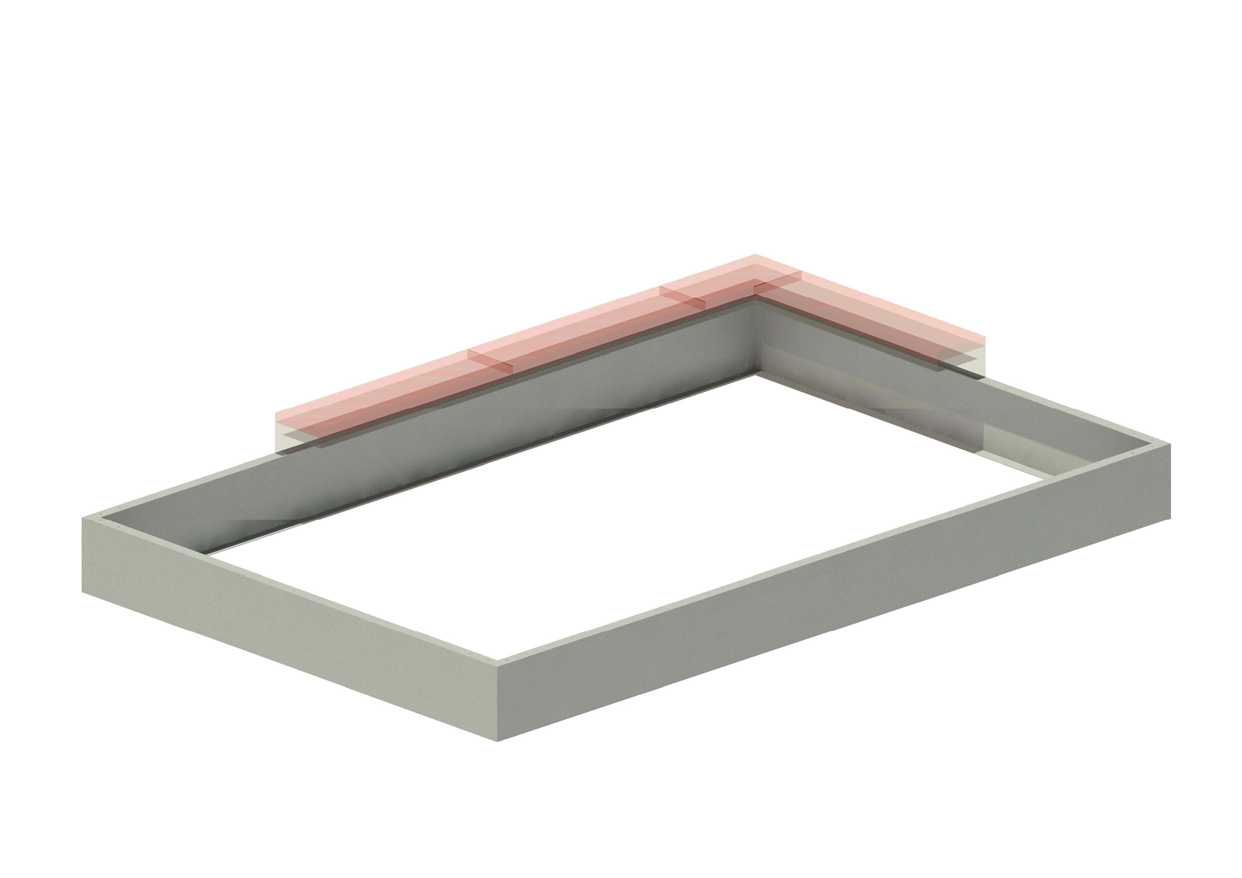 Eingrabrahmen für Original Trampolin 2000 Ansicht 2
