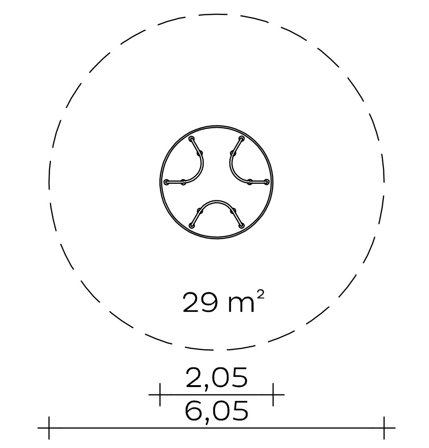 Stehkarussell (2,00) Ansicht 3