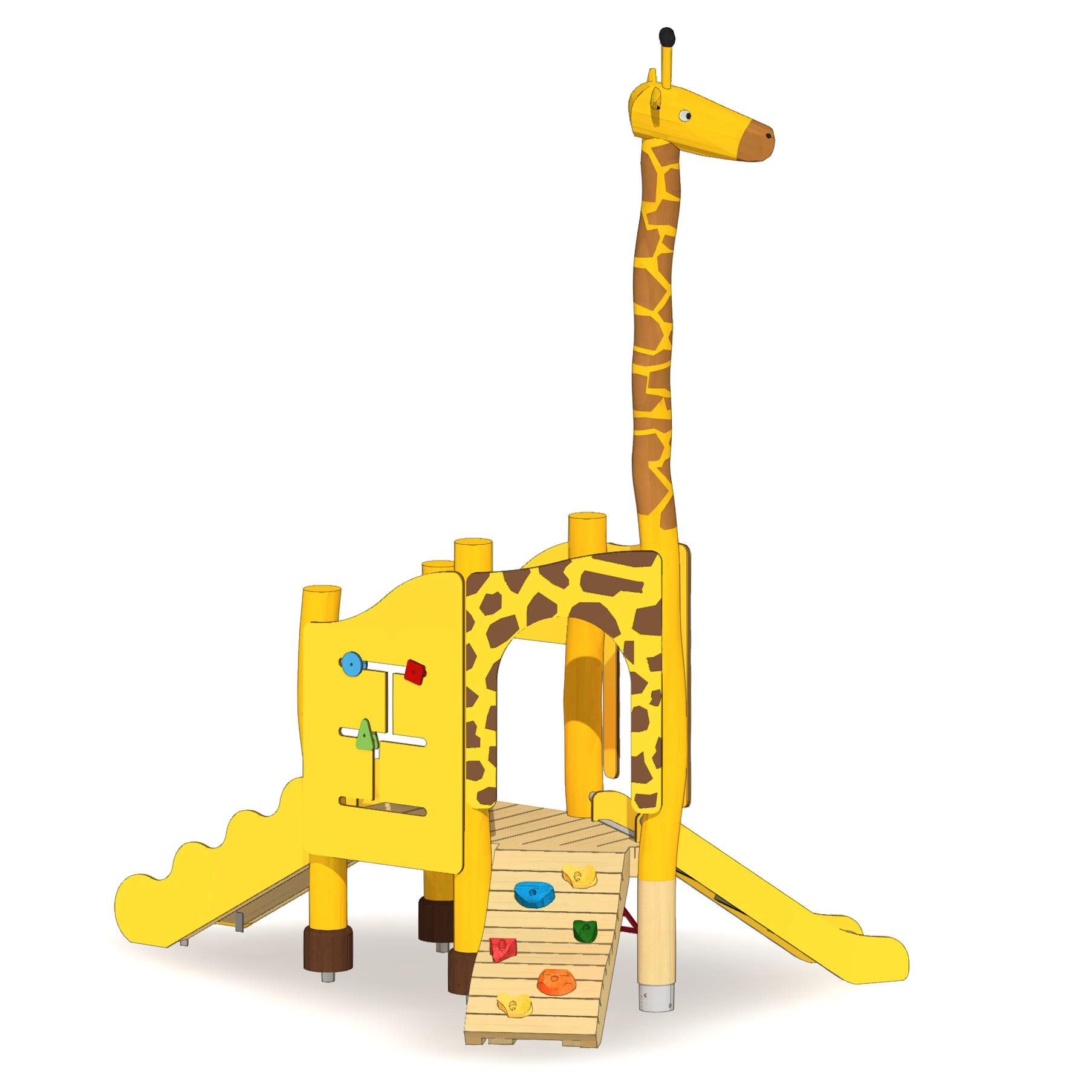 Minispielanlage Kleine Giraffe Ansicht 6