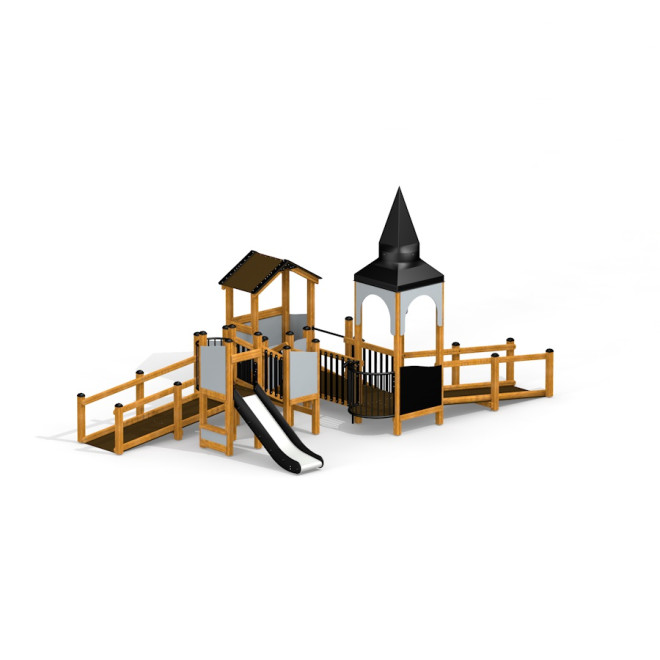 Campanille Barrierefreie Spielplatz Ansicht 2