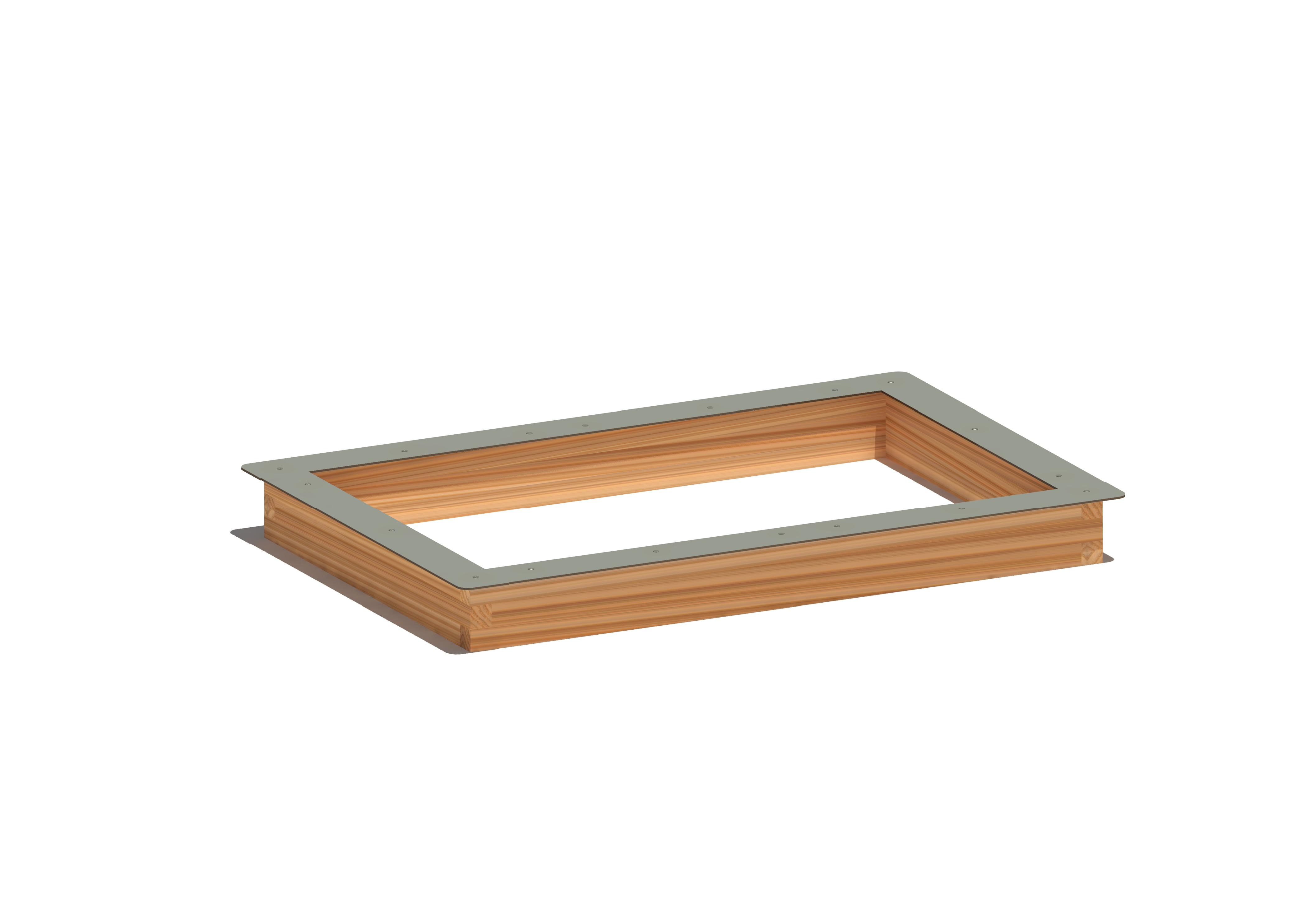 Sandkasten 077, 200 x 300 cm, 3-lagig Ansicht 2