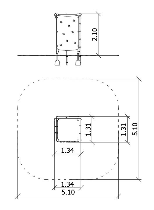 Kletterkamin 4a Ansicht 4