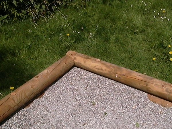 Sandkastenumrandung Fünfeck Ansicht 6