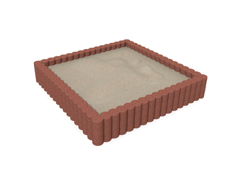 Sandkasten Kettenelement 100 x 40 cm Ansicht 2