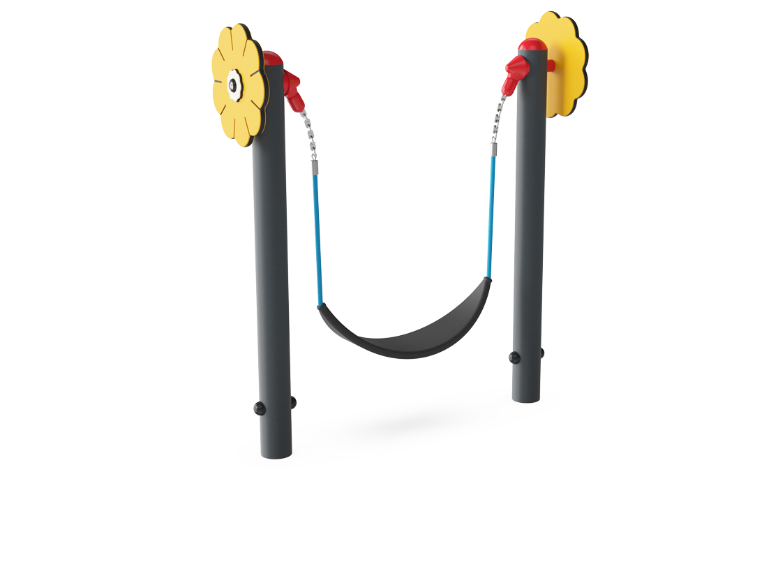 KOMPAN Lernschaukel Sonnenblume Ansicht 2