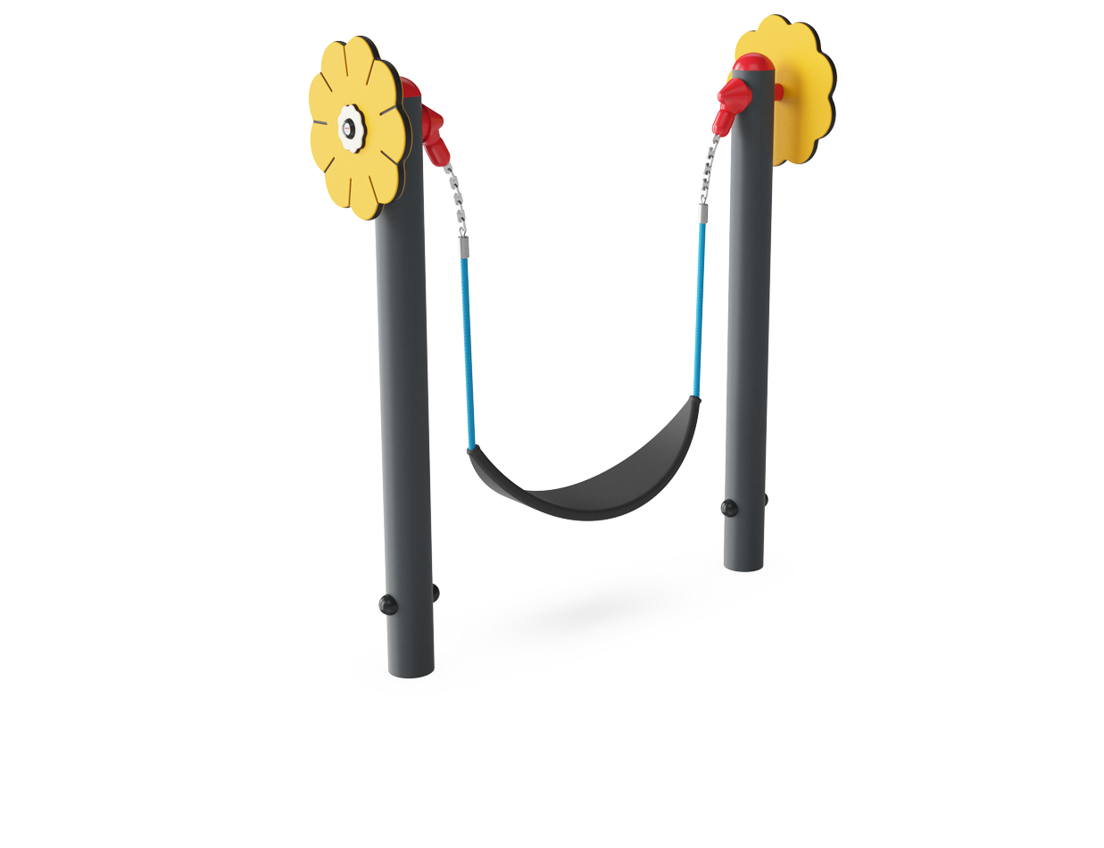 KOMPAN Lernschaukel Sonnenblume Ansicht 3