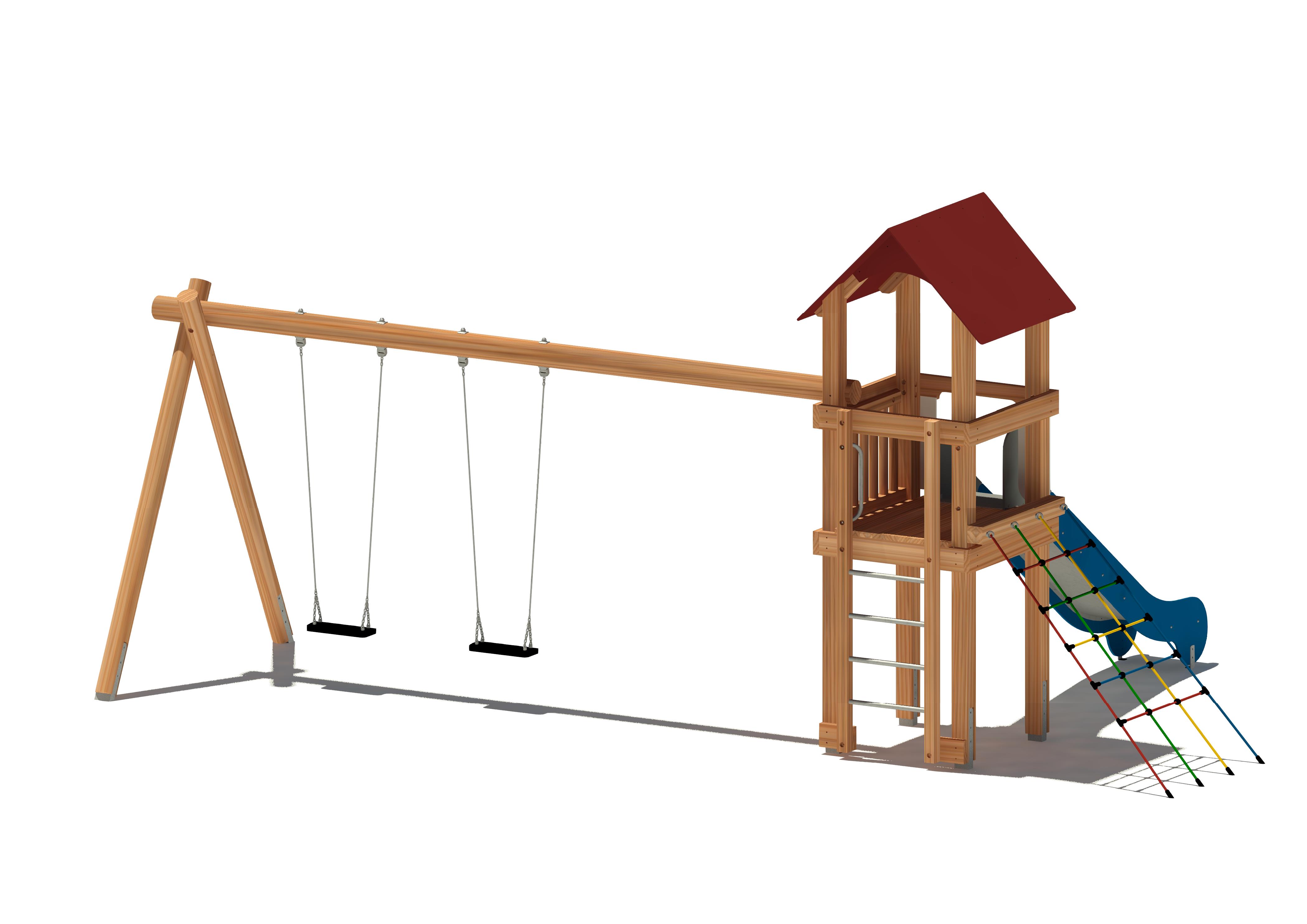 Spielturm Anna 9080 Ansicht 3