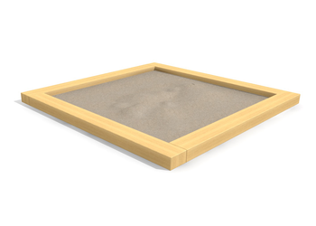 Sandkasten standard 2 x 2 m - style Ansicht 5