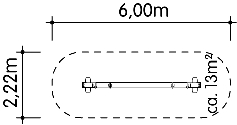Krokodilwippe 4-fach Ansicht 4