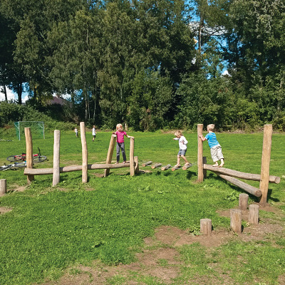Eco-Play Balancierpfad „Dschungelpfad“ Ansicht 2