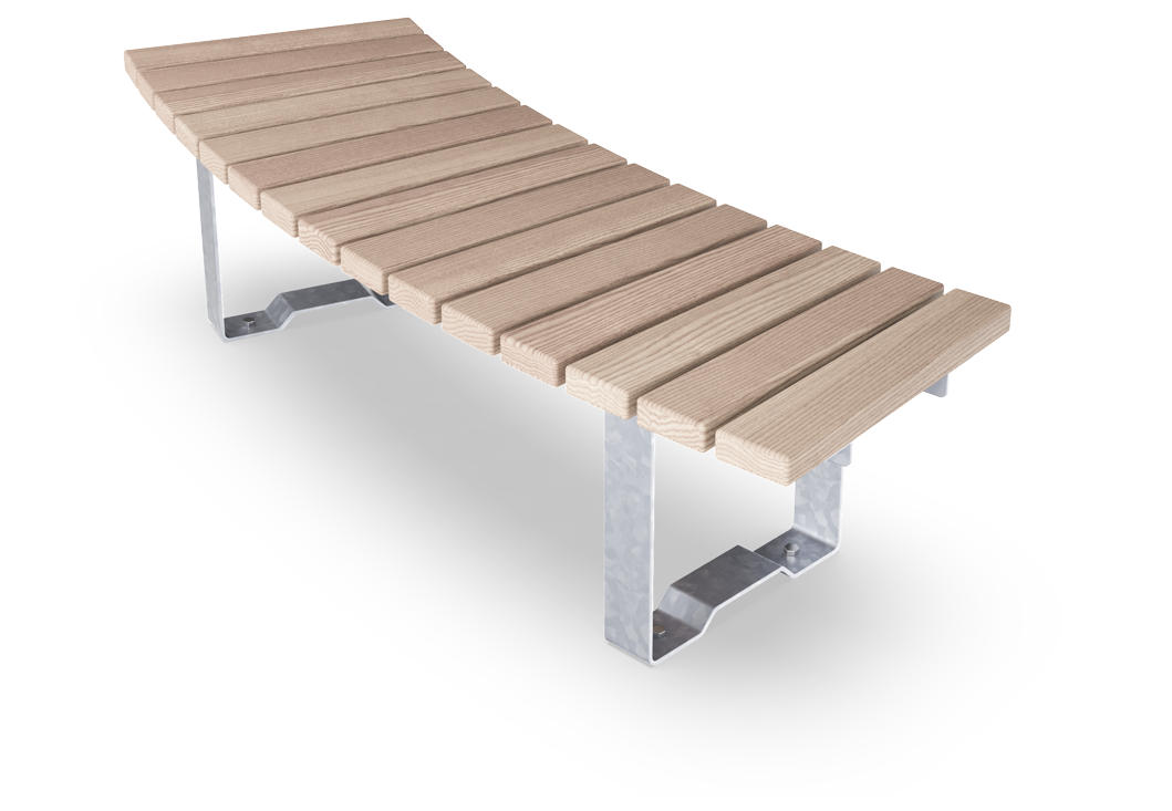 Rumba Bank, gebogen 30° PAR1003 Ansicht 3