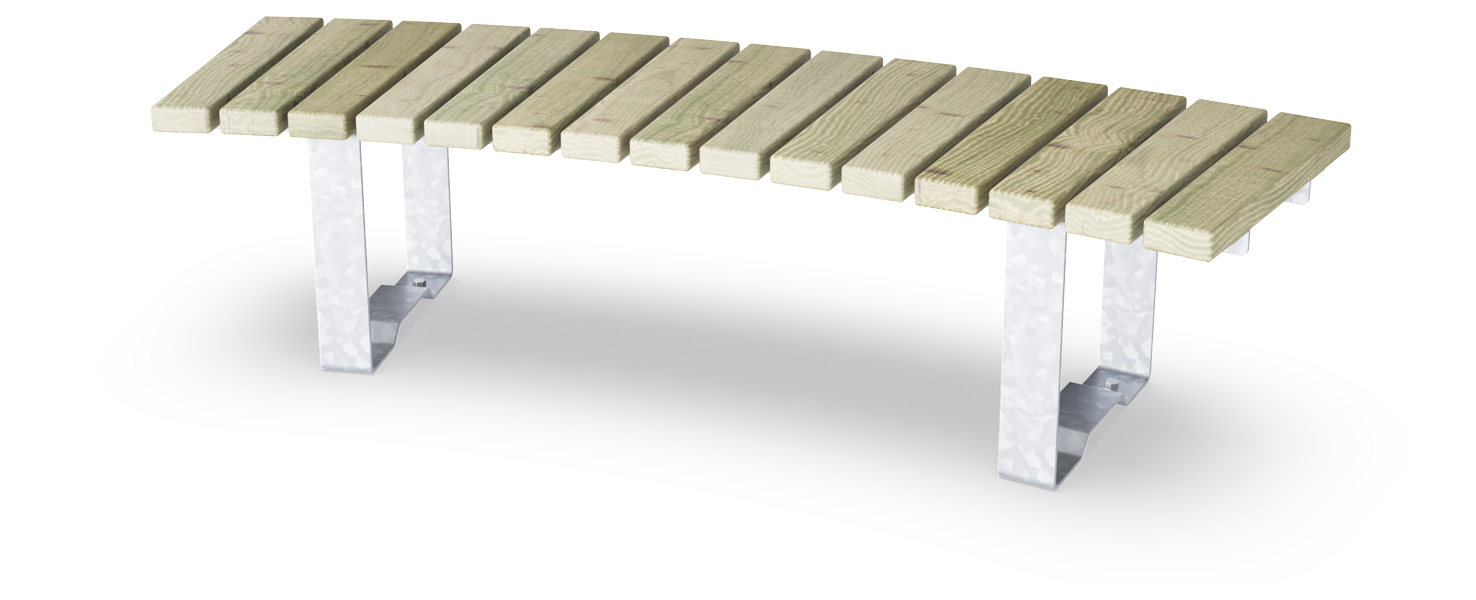 Rumba Bank, gebogen 30° PAR1003 Ansicht 5