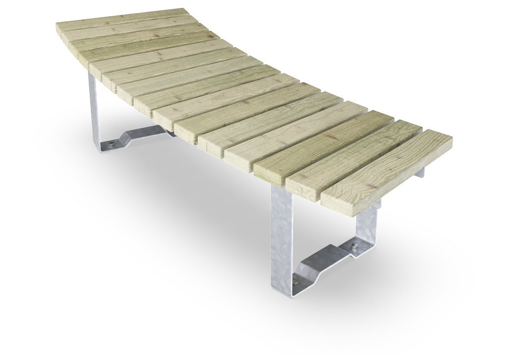 Rumba Bank, gebogen 30° PAR1003 Ansicht 6