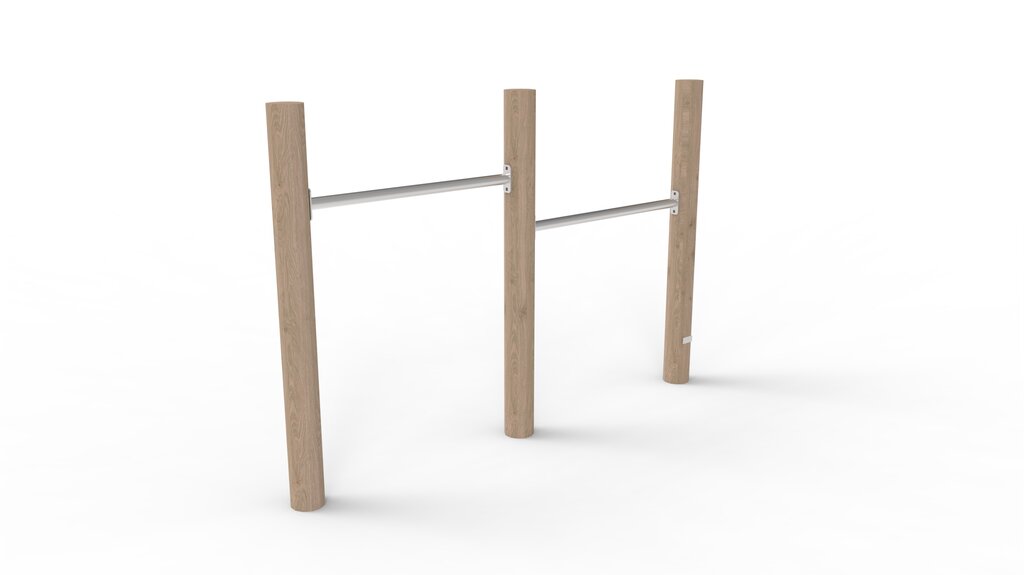 2-teilige Überschlagstange, Basic-Serie Ansicht 2
