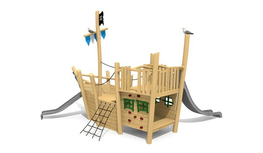Piratenschiff Black Hook, Bimbo Spielplatzgeräte (Hinnen AG)