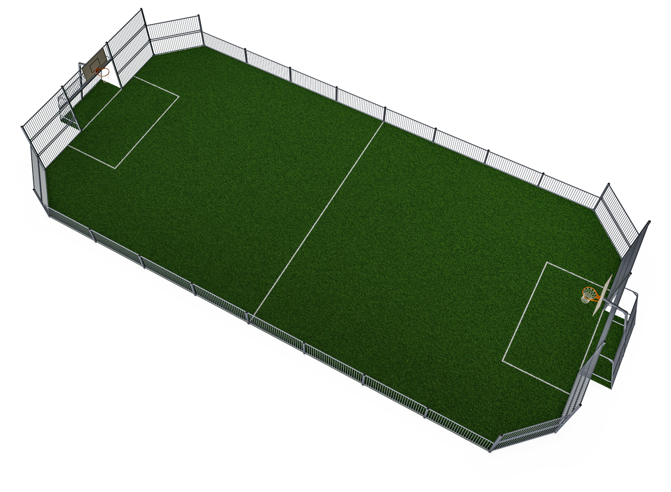 MUGA, 12 x 26 m FRE602301 Ansicht 3