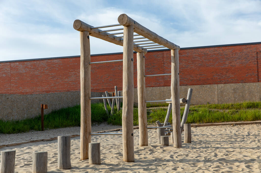 Schaukelgestell mit Hangelstrecke Ansicht 3