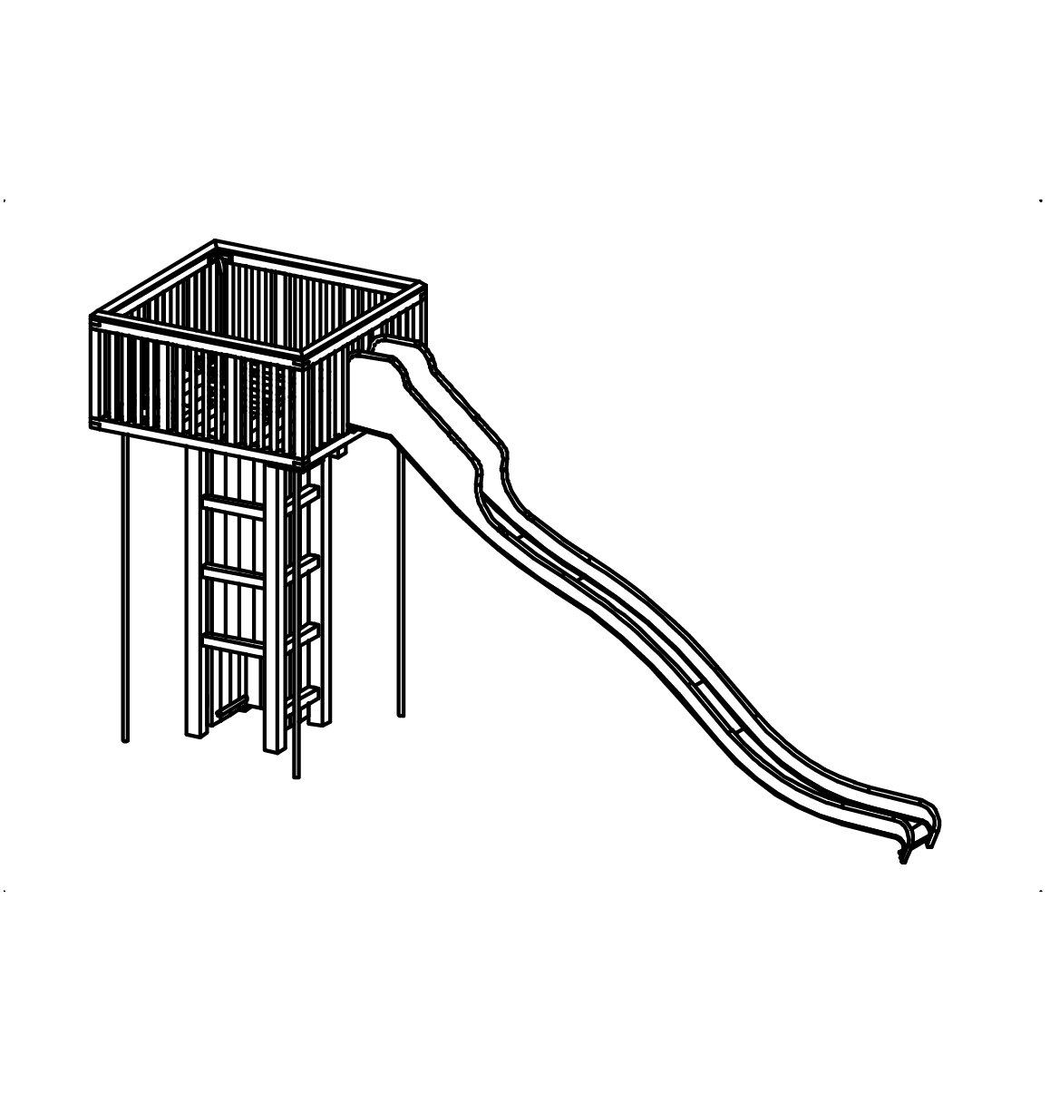 Kaminrutsche Ansicht 2