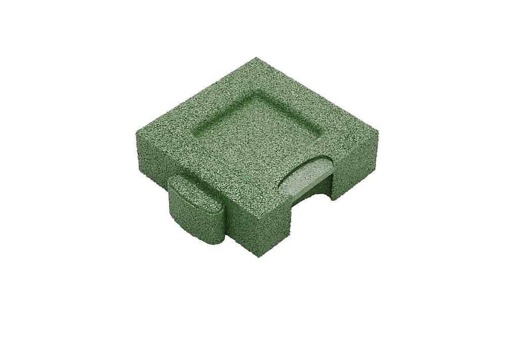 Puzzle Mat 3D Eckplatte 80 mm grün Ansicht 5
