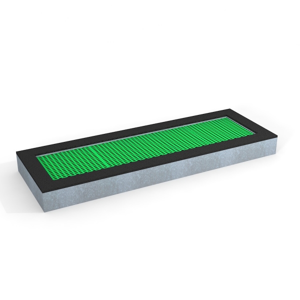 Rechteckiges Trampolin Ansicht 2