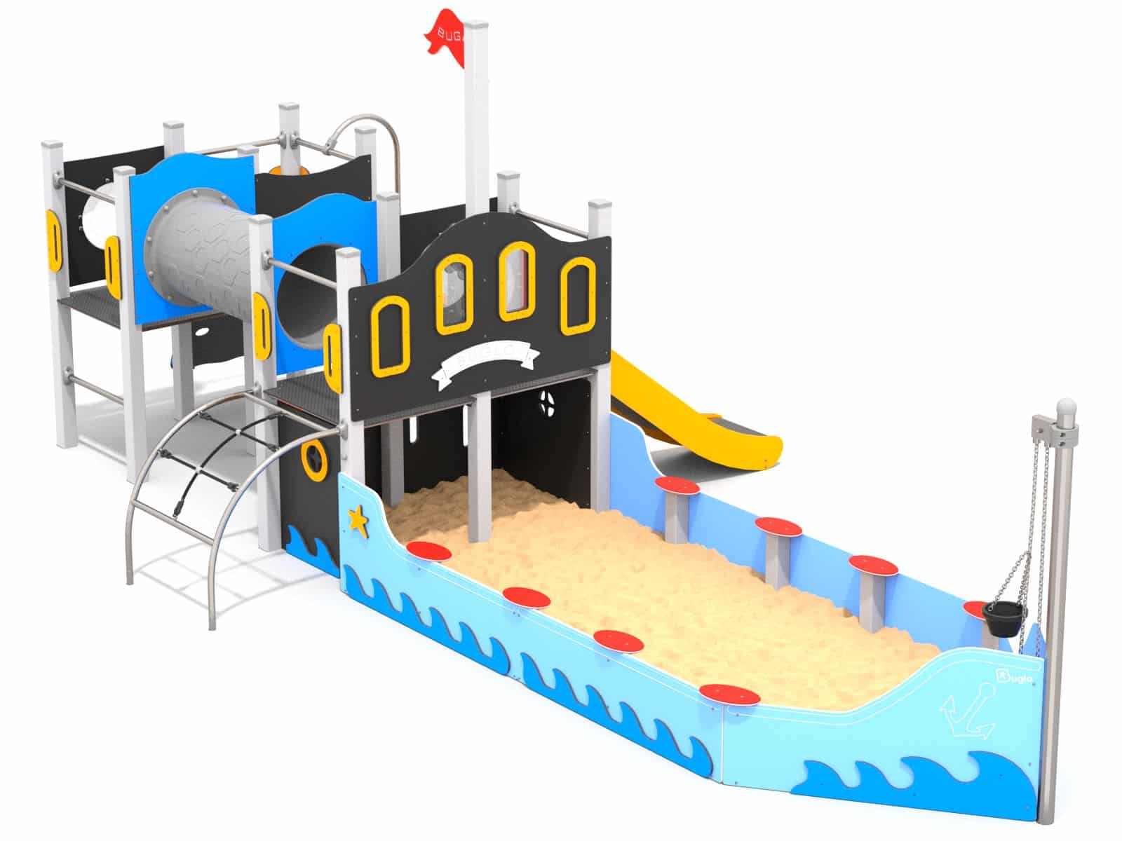 Spielplatzschiff Ansicht 2
