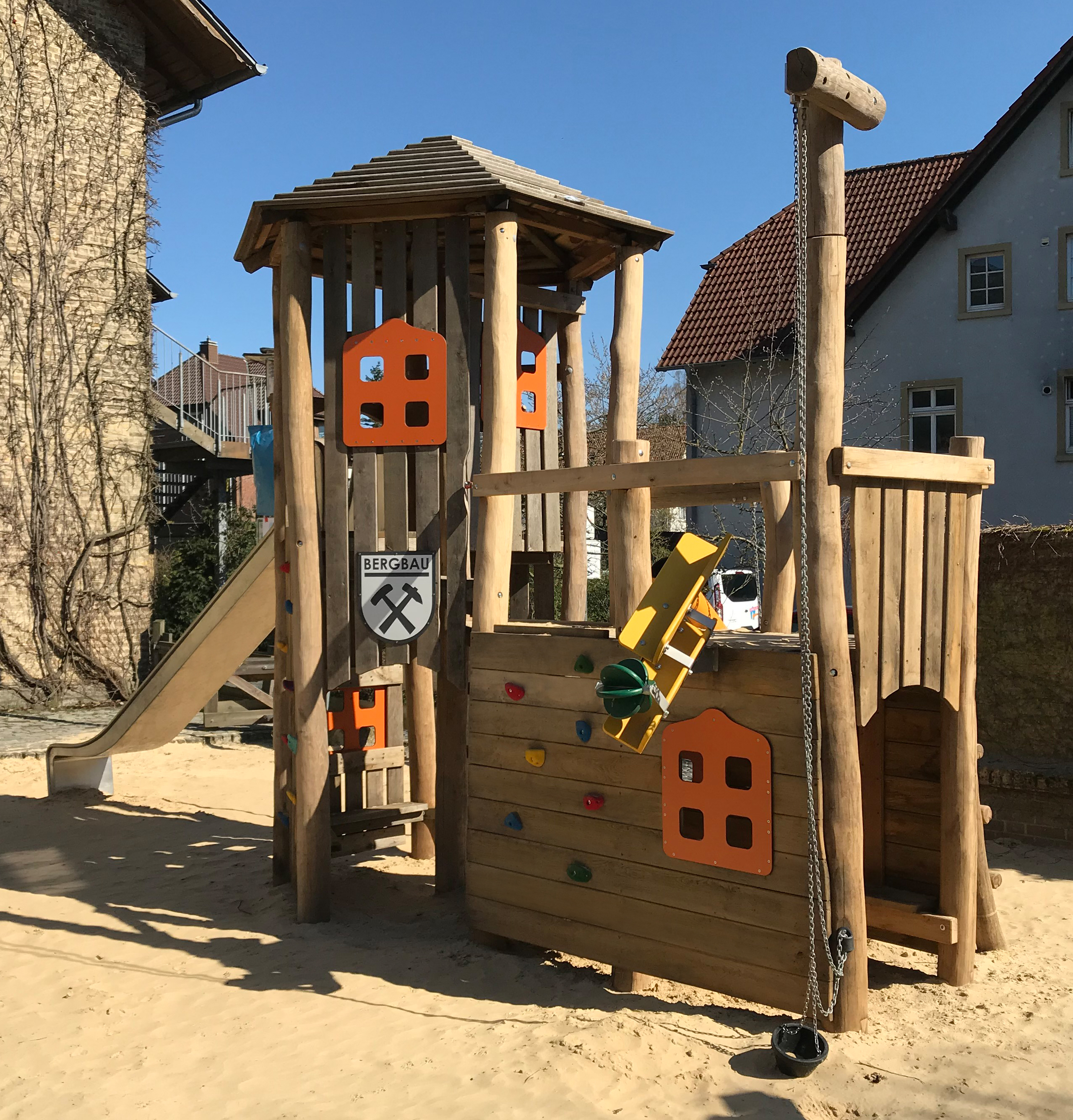 Spielanlage Bergbau Ansicht 2