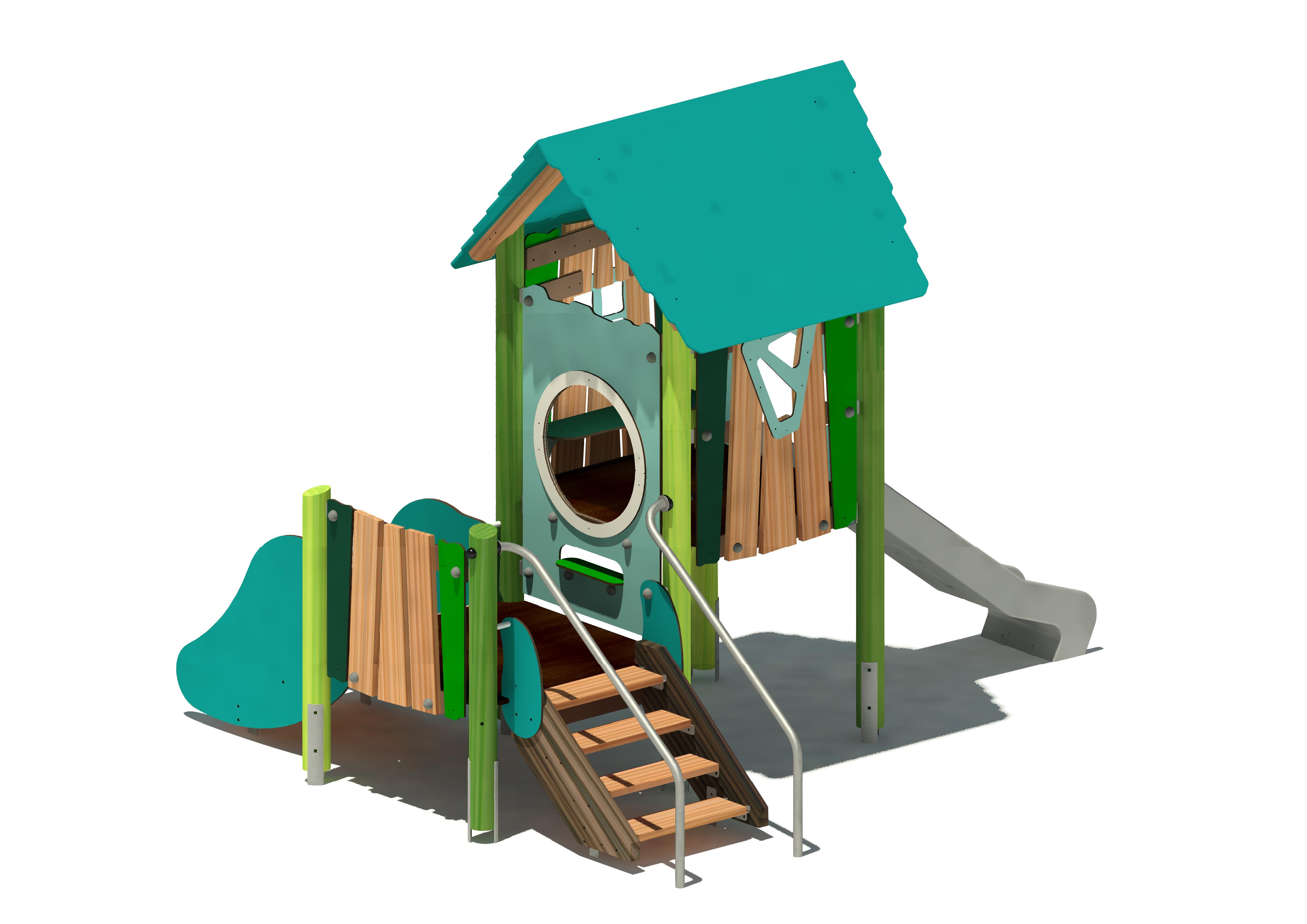 Spielhauskombination BAMZA Fabrizia 59200 Ansicht 6
