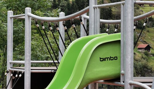 Kletterlandschaft 1 an Hügel steel Ansicht 3