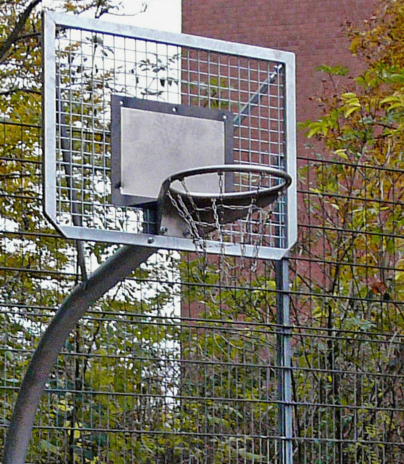 Basketball-Anlage Gitterrost - Ansicht 2