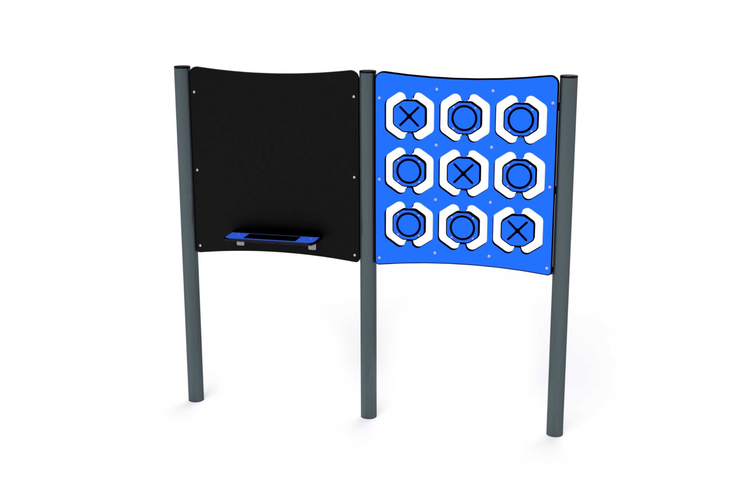 3328S Spieltafel Tic-Tac-Toe mit Kreidetafel Ansicht 2