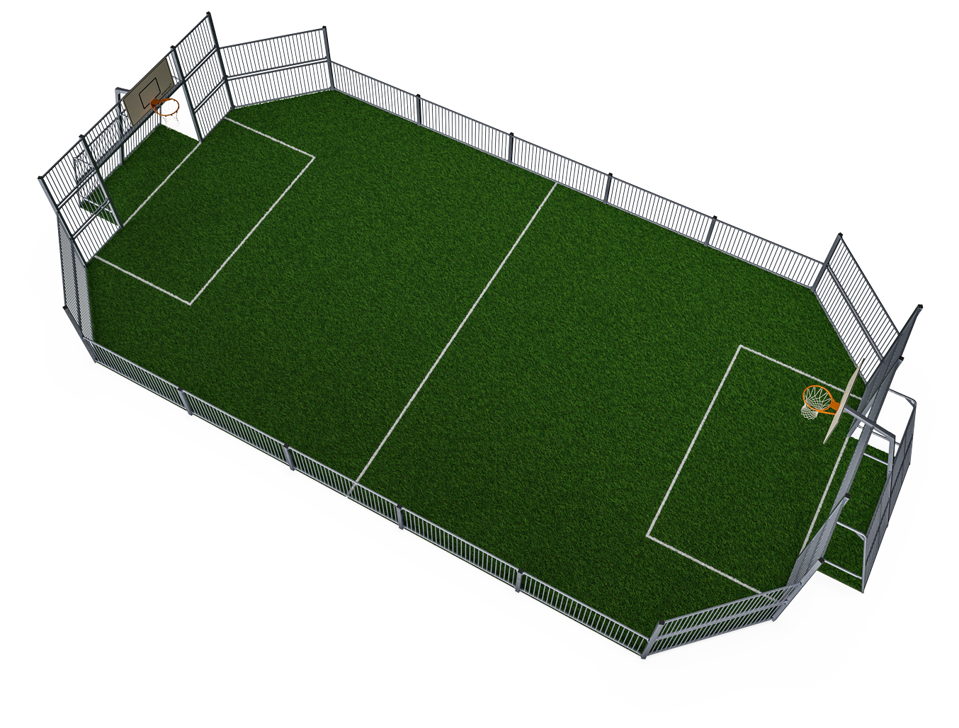 MUGA, 9 x 19 m FRE602001 Ansicht 3