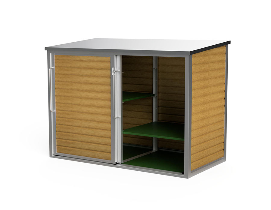 Materialschrank Ansicht 3