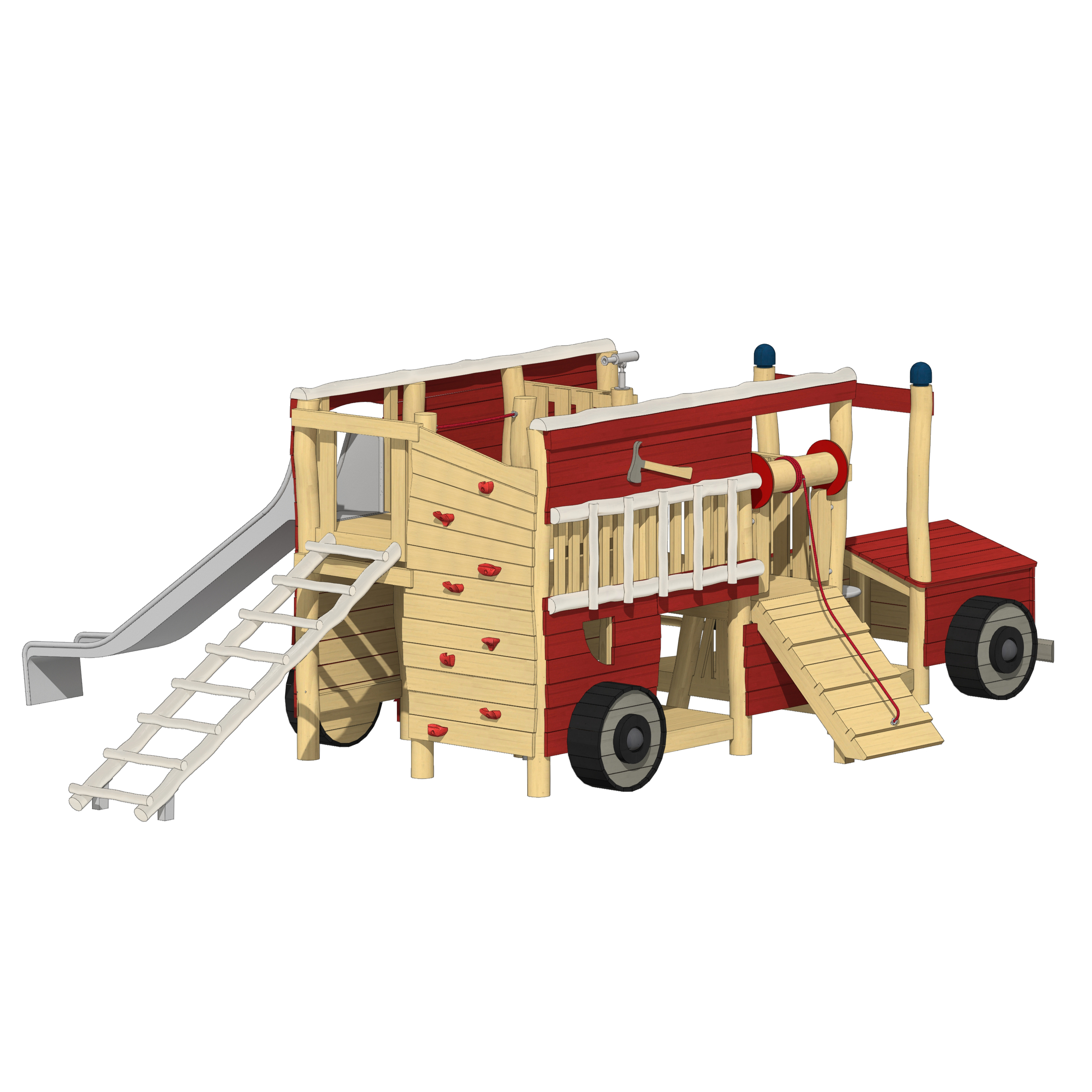 Feuerwehrauto Ansicht 5