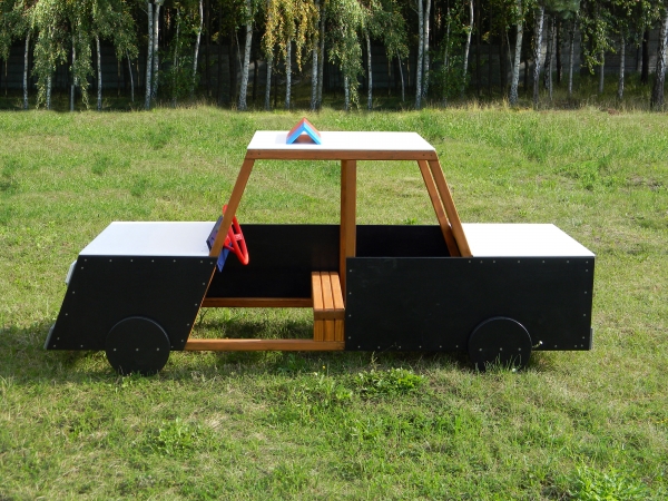 Polizeiwagen Spielhaus Ansicht 4