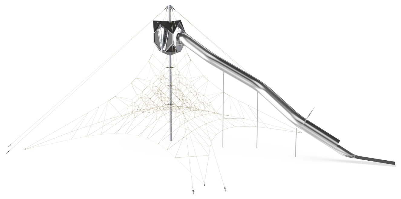 Riesen-Seilzirkus mit Kanzel COR10410 Ansicht 3