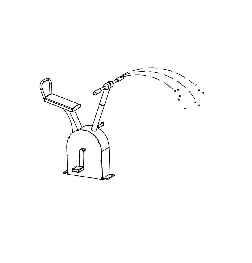 Tretpumpe Ansicht 2