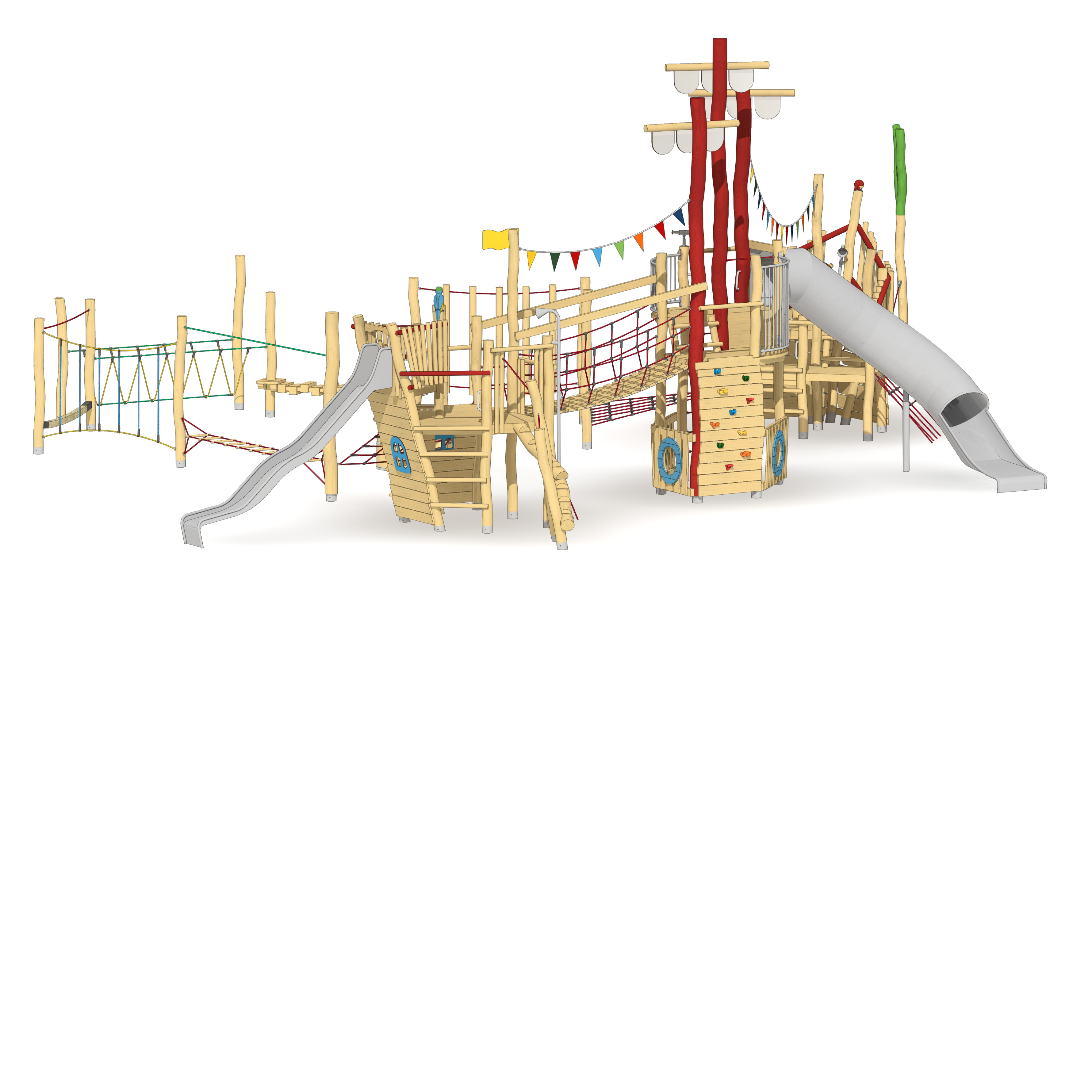 Spielschiff-Parcours Schwabach-Piraten Ansicht 6
