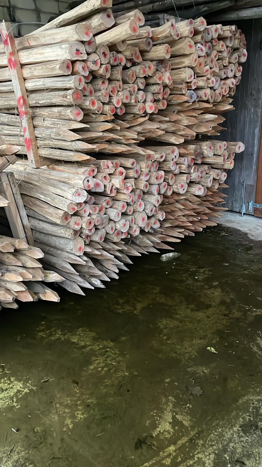 Robinienpfahl rund 200 cm Ansicht 2