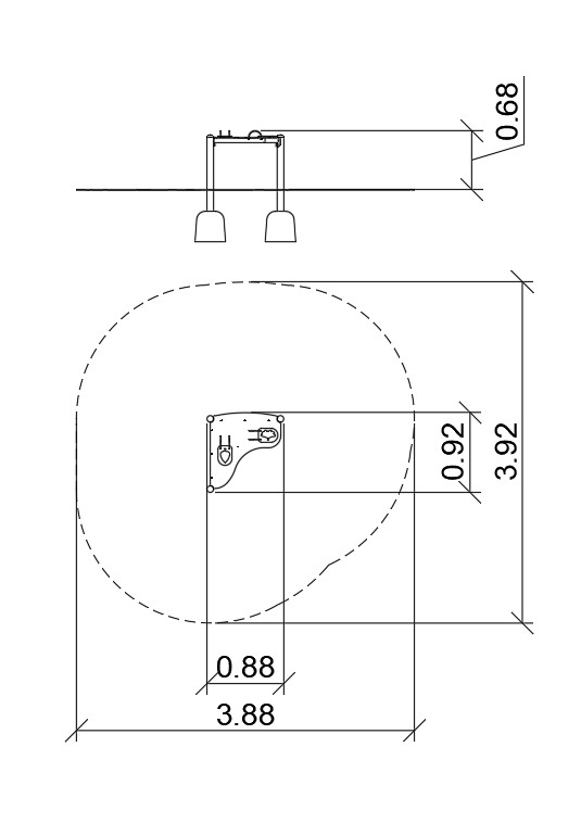Sandstempel Ansicht 3