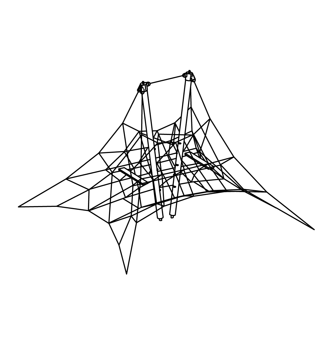 Mittlere Netzpyramide Ansicht 2