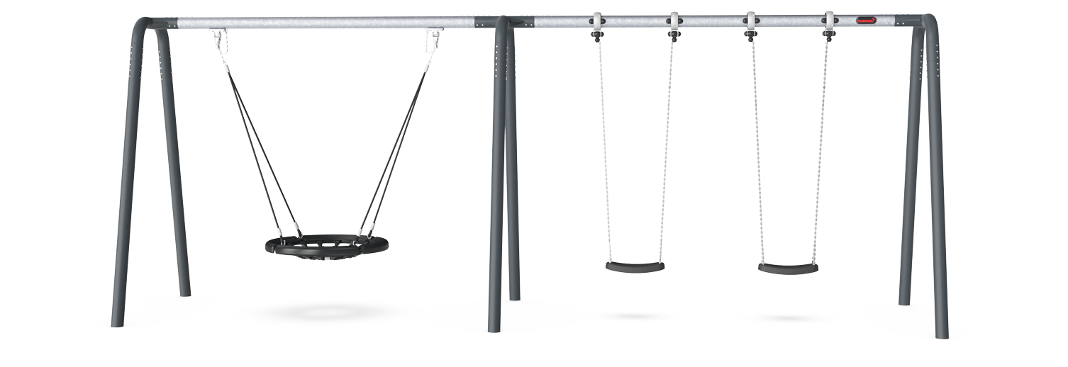 Höhe 2,5 m, Seilnest Ø 100 cm, Anti-Überschlag KSW92012 Ansicht 3