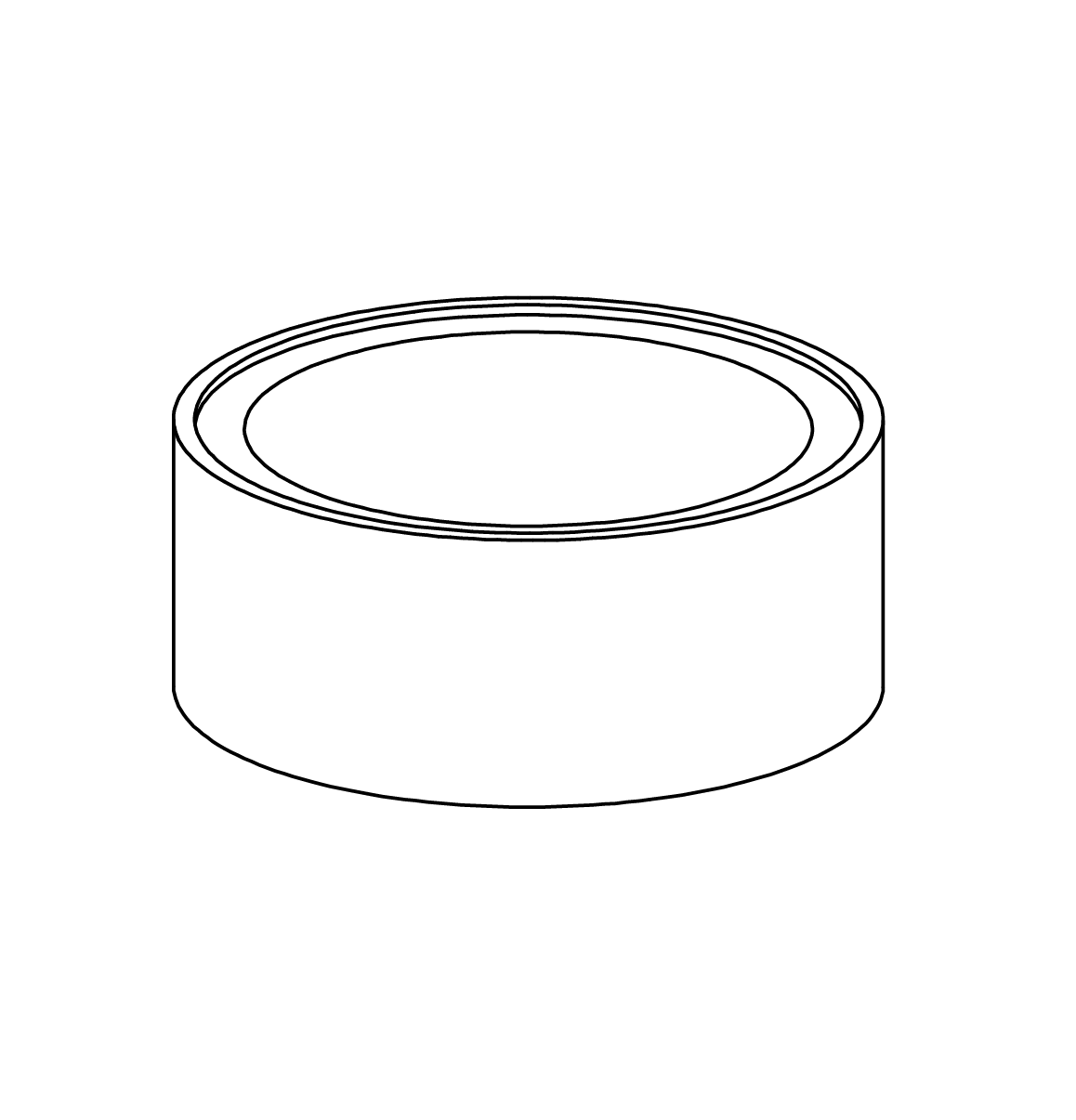 Sockelrohr Ansicht 2