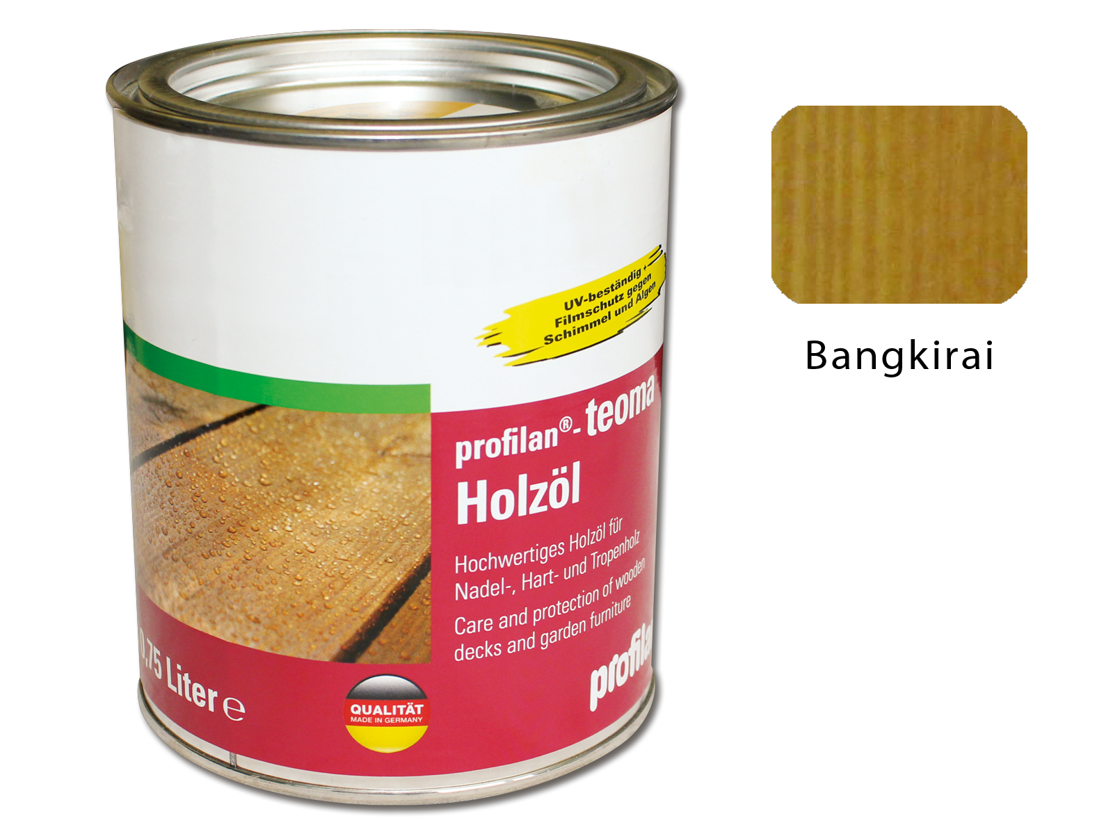 Holzöl, Farbton Bangkirai, Kessel à 2.5 Liter, Kinderland Neeser