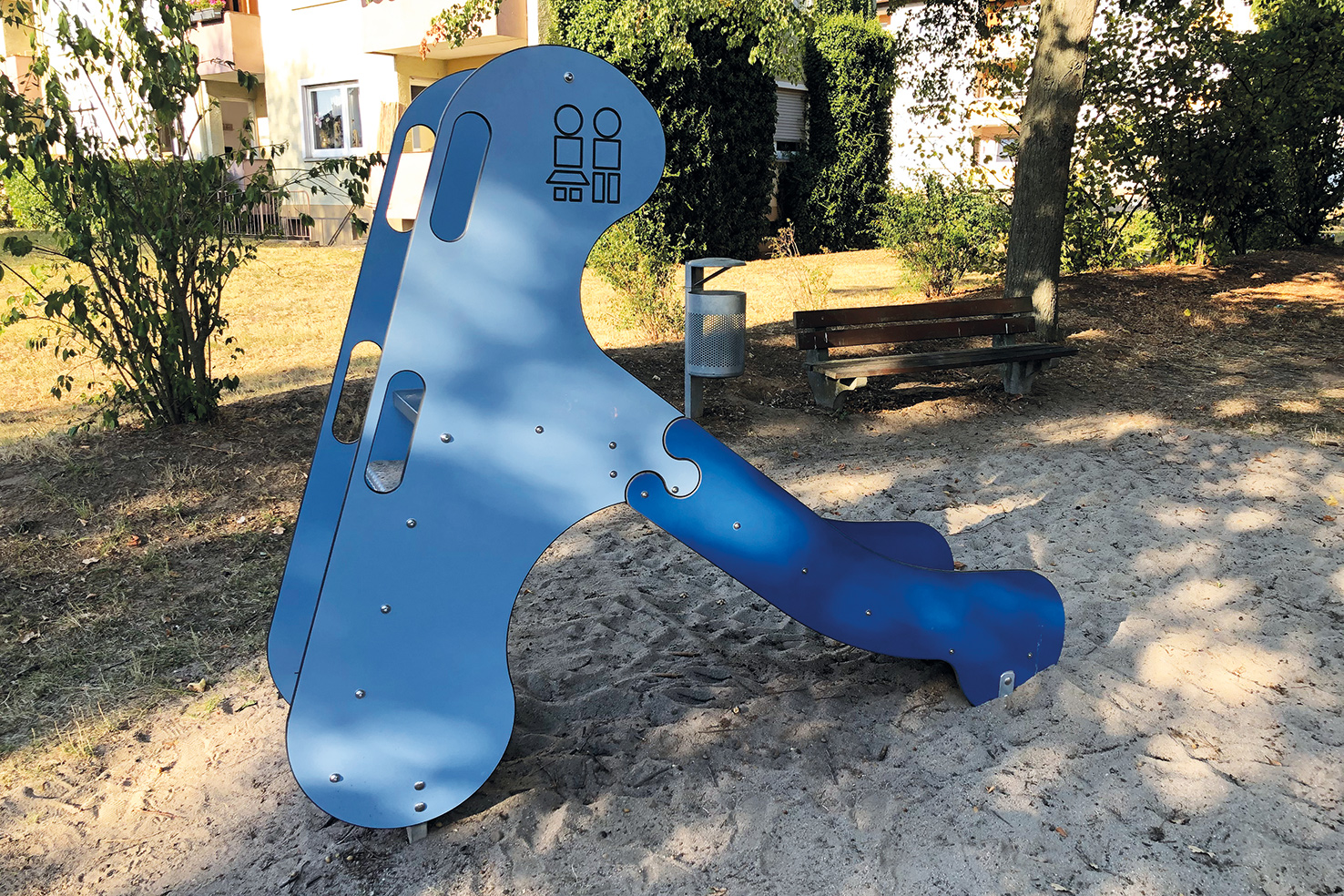 Bockrutschbahn HST, Einsitzhöhe 95 cm Ansicht 4
